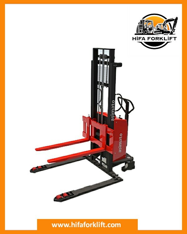 SPM SERİSİ GENİŞ ÇATAL YARI AKÜLÜ İSTİF MAKİNASI - (1 TON) Antalya